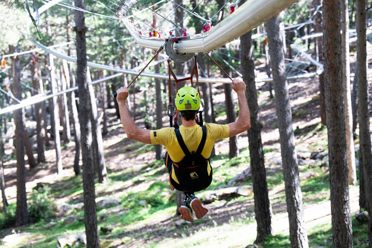 Una de les activitats que ofereix Naturland.